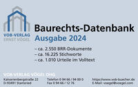 Baurechts-Datenbank 1978–2023