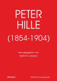 Peter Hille (1854-1904)