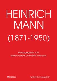 Heinrich Mann (1871-1950)