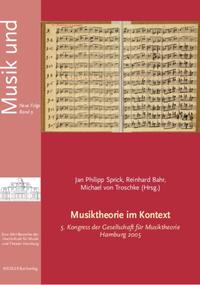 Musiktheorie im Kontext