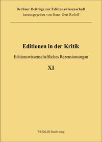Editionen in der Kritik 11
