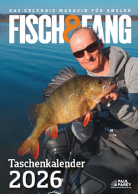 Cover-Abbildung für Taschenkalender FISCH UND FANG 2026 (99999---978-3-89715-517-6)