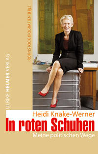 In roten Schuhen