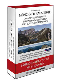 Münchner Hausberge Faltpanoramen