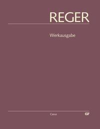 Reger-Werkausgabe, Bd. I/5: Orgelstücke I