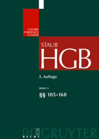 Handelsgesetzbuch / §§ 105-160