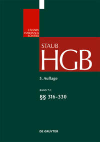 Handelsgesetzbuch / §§ 316-330