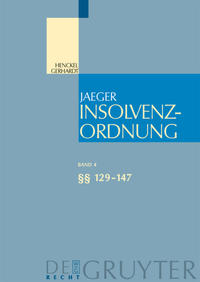 Insolvenzordnung / §§ 129-147