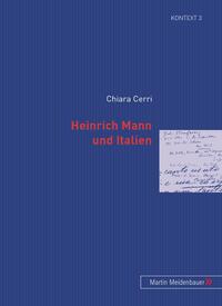 Heinrich Mann und Italien