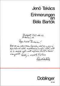 Erinnerungen an Béla Bartók