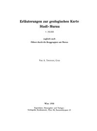 Erläuterungen zur geologischen Karte Stadl-Murau