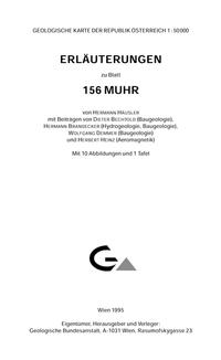 Erläuterungen zu Blatt 156 Muhr