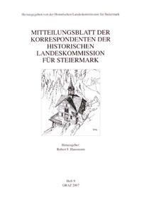 Mitteilungsblatt der Korrespondenten der Historischen Landeskommission für Steiermark