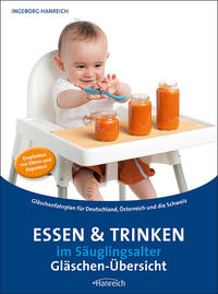 Essen und Trinken im Säuglingsalter Gläschen-Übersicht