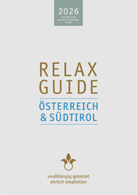 Cover-Abbildung für RELAX Guide 2026 Österreich & Südtirol (Softcover/Paperback) (99999---978-3-902115-90-4)