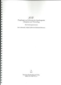 AVF. Fragebogen zur Erfassung der Handlungsstile Akzeptanz und Verwerfung.
