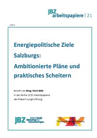 Energiepolitische Ziele Salzburgs