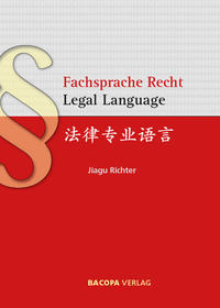 Fachsprache Recht/Legal Language
