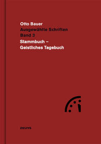 Otto Bauer, Stammbuch – Geistliches Tagebuch