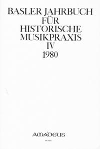 Basler Jahrbuch für Historische Musikpraxis / Aspekte der Interpretation mittelalterlicher Musik