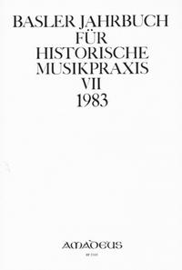 Basler Jahrbuch für Historische Musikpraxis / Improvisation in der Musik des Mittelalters und der Renaissance