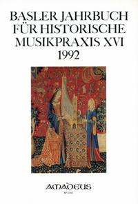 Basler Jahrbuch für Historische Musikpraxis / Modus und Tonalität