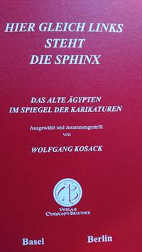 Hier gleich links steht die Sphinx