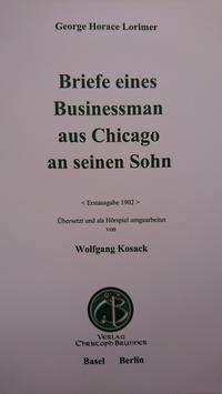 Briefe eines Businessman aus Chicago an seinen Sohn