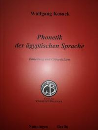 Phonetik der ägyptischen Sprache