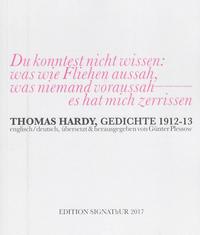 THOMAS HARDY, GEDICHTE 1912-13