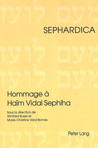 Hommage à Haïm Vidal Sephiha