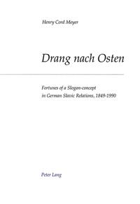 Drang nach Osten