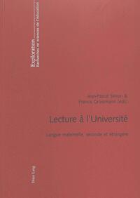 Lecture à l’Université