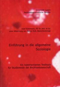 Einführung in die allgemeine Soziologie