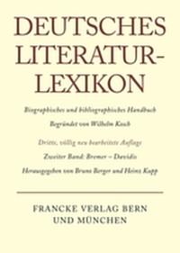 Deutsches Literatur-Lexikon / Bremer - Davidis