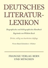 Deutsches Literatur-Lexikon / Eichenhorst - Filchner