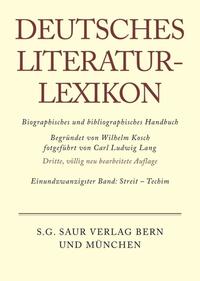 Deutsches Literatur-Lexikon / Streit - Techim