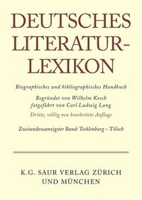 Deutsches Literatur-Lexikon / Tecklenburg - Tilisch