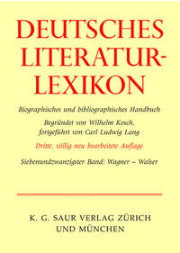Deutsches Literatur-Lexikon / Wagner - Walser