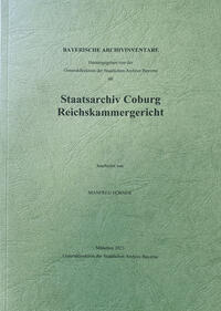 Staatsarchiv Coburg. Reichskammergericht