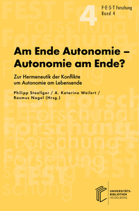 Cover-Abbildung für Am Ende Autonomie – Autonomie am Ende? (Softcover/Paperback) (99999---978-3-911056-27-4)