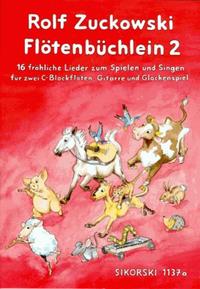 Flötenbüchlein. 16 fröhliche Lieder für 2 C-Blockflöten, Gitarre und Glockenspiel / Flötenbüchlein. 16 fröhliche Lieder für 2 C-Blockflöten, Gitarre und Glockenspiel