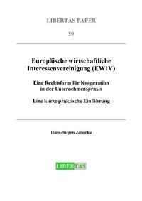 Europäische wirtschaftliche Interessenvereinigung (EWIV)