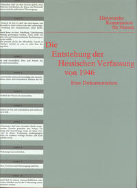 Die Entstehung der Hessischen Verfassung von 1946