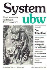 Der Totentanz /Freuds handschriftliche Korrekturen auf der ersten Seite seines Typoskripts 