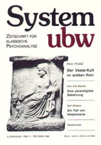 Der Vesta-Kult im antiken Rom /Eine parareligiöse Bekehrung /Ein Fall von Kleptomanie