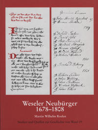 Weseler Neubürger