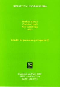 Estudos de gramática portuguesa / Estudos de gramática portuguesa (I)