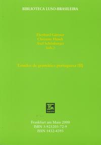 Estudos de gramática portuguesa / Estudos de gramática portuguesa (II)