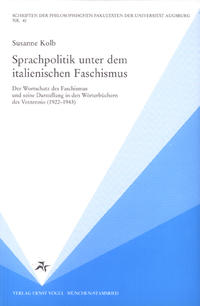 Sprachpolitik unter dem italienischen Faschismus